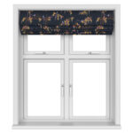 Sara Miller Birds & Gate Deep Navy Motorised