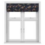 Sara Miller Birds & Gate Deep Navy No Drill