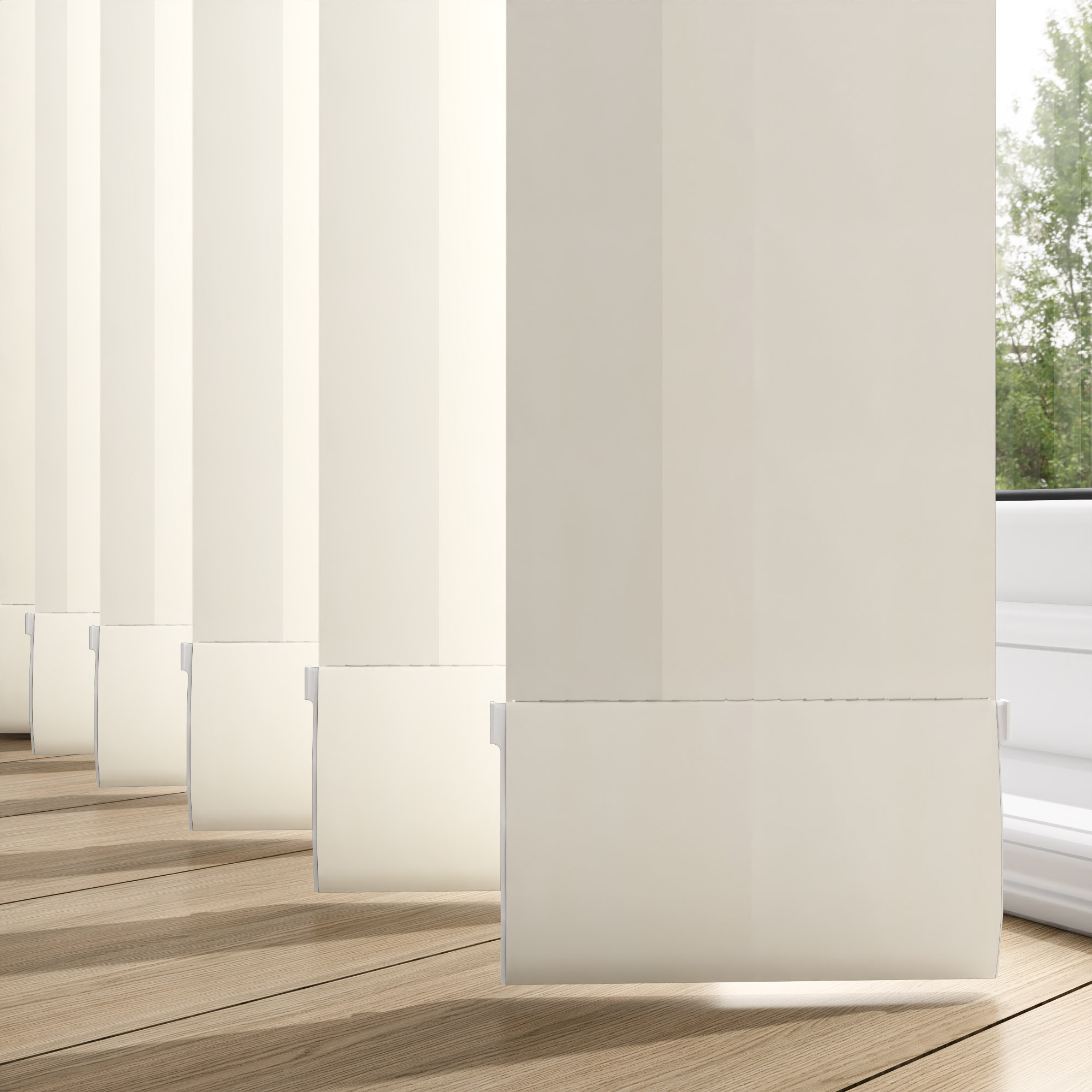 Carnival Cream 127mm Replacement Slats