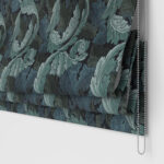 William Morris At Home Acanthus Velvet Indigo No Drill
