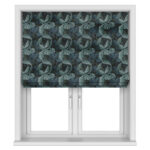 William Morris At Home Acanthus Velvet Indigo Motorised