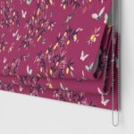 Sara Miller Butterflies & Trellis Purple