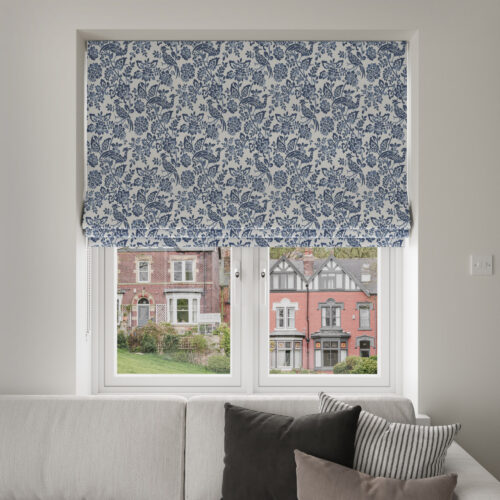 Laura Ashley Adain Palace Dark Seaspray Blue