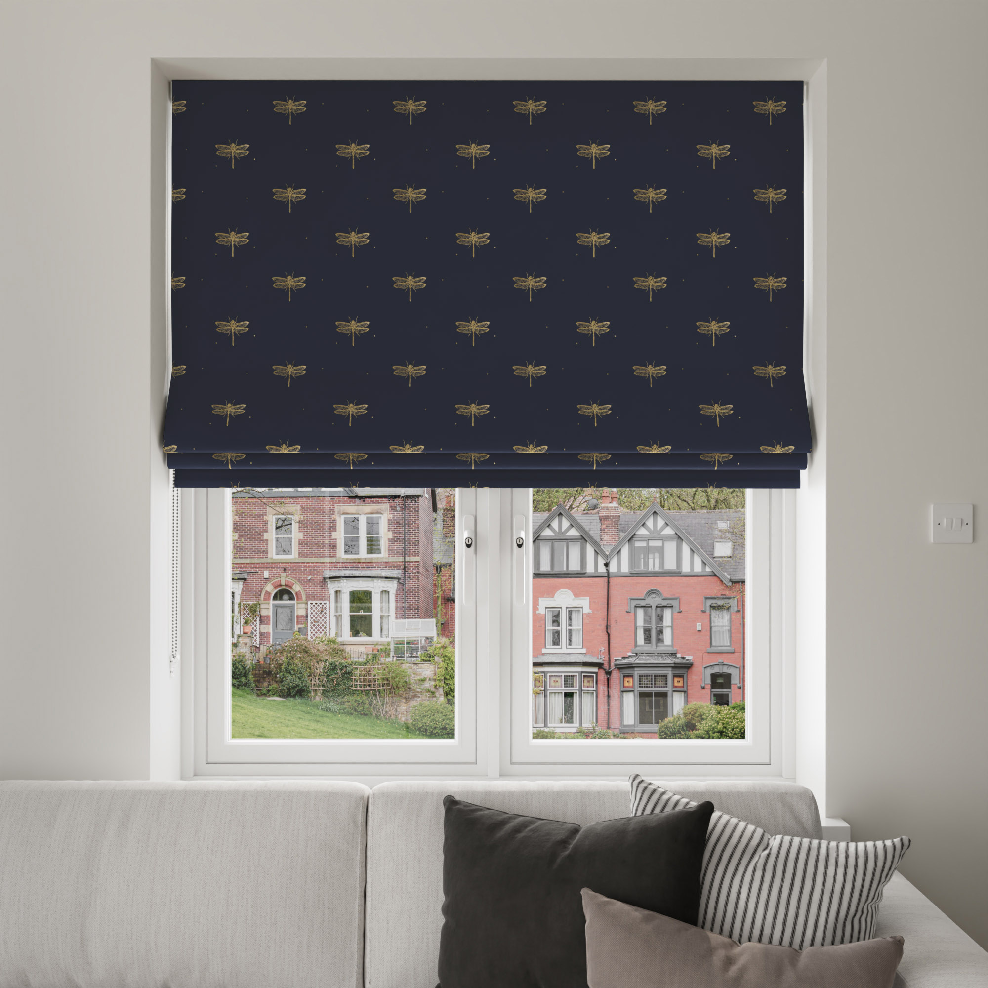 Sara Miller Dragonfly Navy