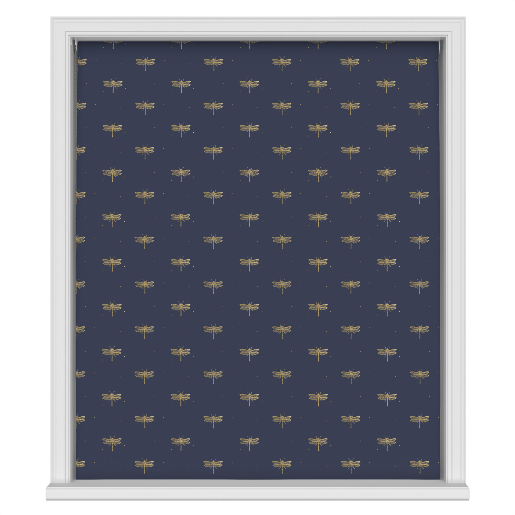 Sara Miller Dragonfly Navy - Image 3