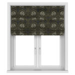 William Morris At Home African Marigold Velvet Cornflower Motorised