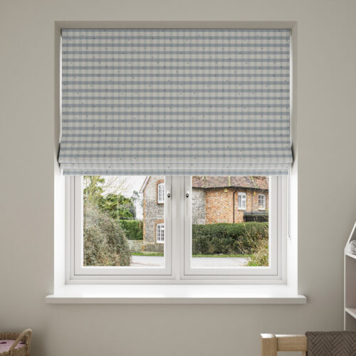 Laura Ashley Alphabet Gingham Blue