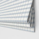 Laura Ashley Alphabet Gingham Blue Motorised
