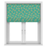 Sara Miller Etched Leaves Green Motorised