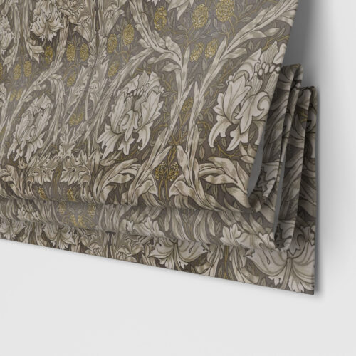 William Morris At Home African Marigold Velvet Limestone Motorised