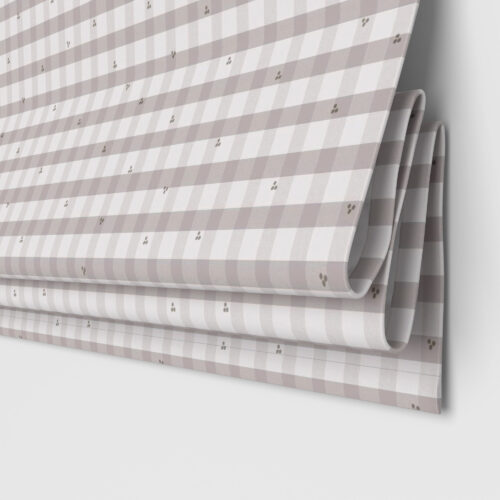 Laura Ashley Alphabet Gingham Linen Motorised