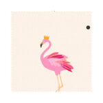 Sara Miller Flamingo Cream No Drill