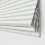 Laura Ashley Alphabet Gingham Sage Motorised