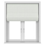 Laura Ashley Alphabet Gingham Sage Motorised