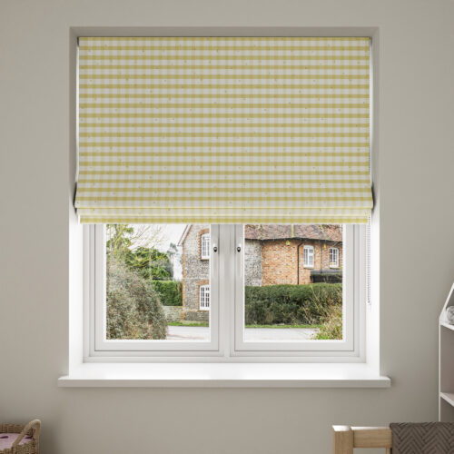 Laura Ashley Alphabet Gingham Yellow
