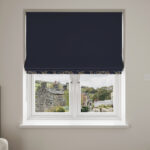 Sara Miller Hummingbird Border Deep Navy No Drill
