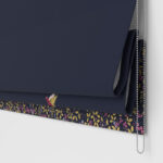 Sara Miller Hummingbird Border Deep Navy No Drill