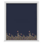 Sara Miller Hummingbird Border Deep Navy No Drill