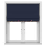 Sara Miller Hummingbird Border Deep Navy No Drill