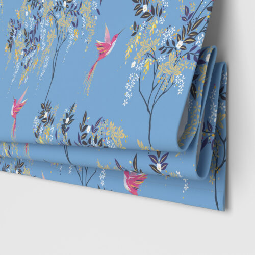 Sara Miller Hummingbird Cornflower Blue Motorised
