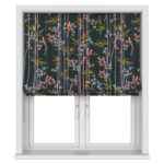 Sara Miller Linear Bamboo Dark Green