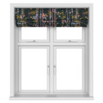 Sara Miller Linear Bamboo Dark Green Motorised