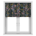 Sara Miller Linear Bamboo Dark Green