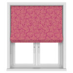 Sara Miller Little Leaves Fuchsia
