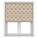William Morris At Home Lily Flower Embroidery Madder Motorised
