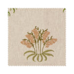 William Morris At Home Lily Flower Embroidery Madder
