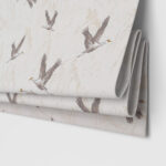 Laura Ashley Animalia Embroidered Pale Dove Grey Motorised