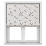 Laura Ashley Animalia Embroidered Pale Dove Grey Motorised