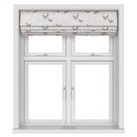 Laura Ashley Animalia Embroidered Pale Dove Grey Motorised