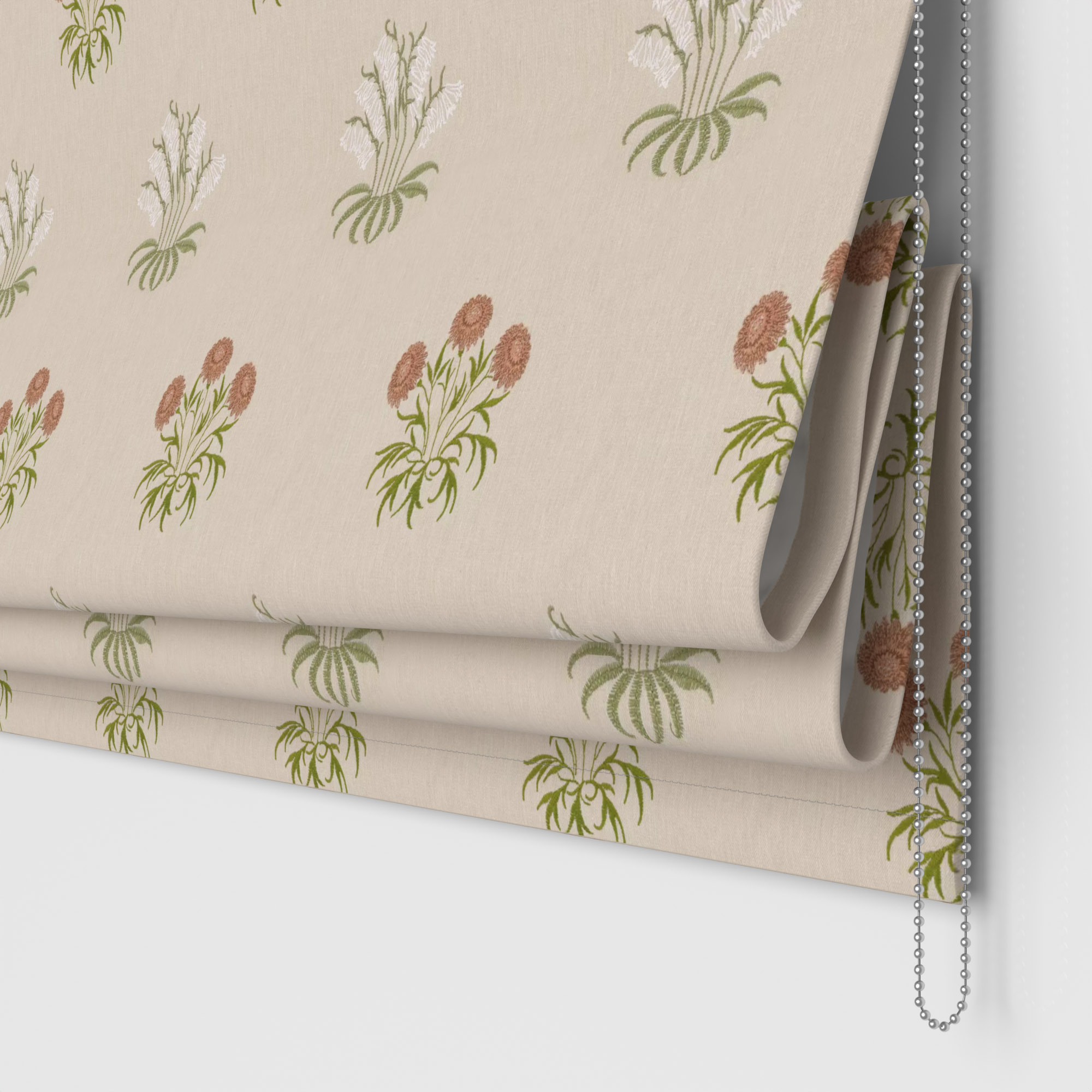 William Morris At Home Lily Flower Embroidery Nettle - Image 4