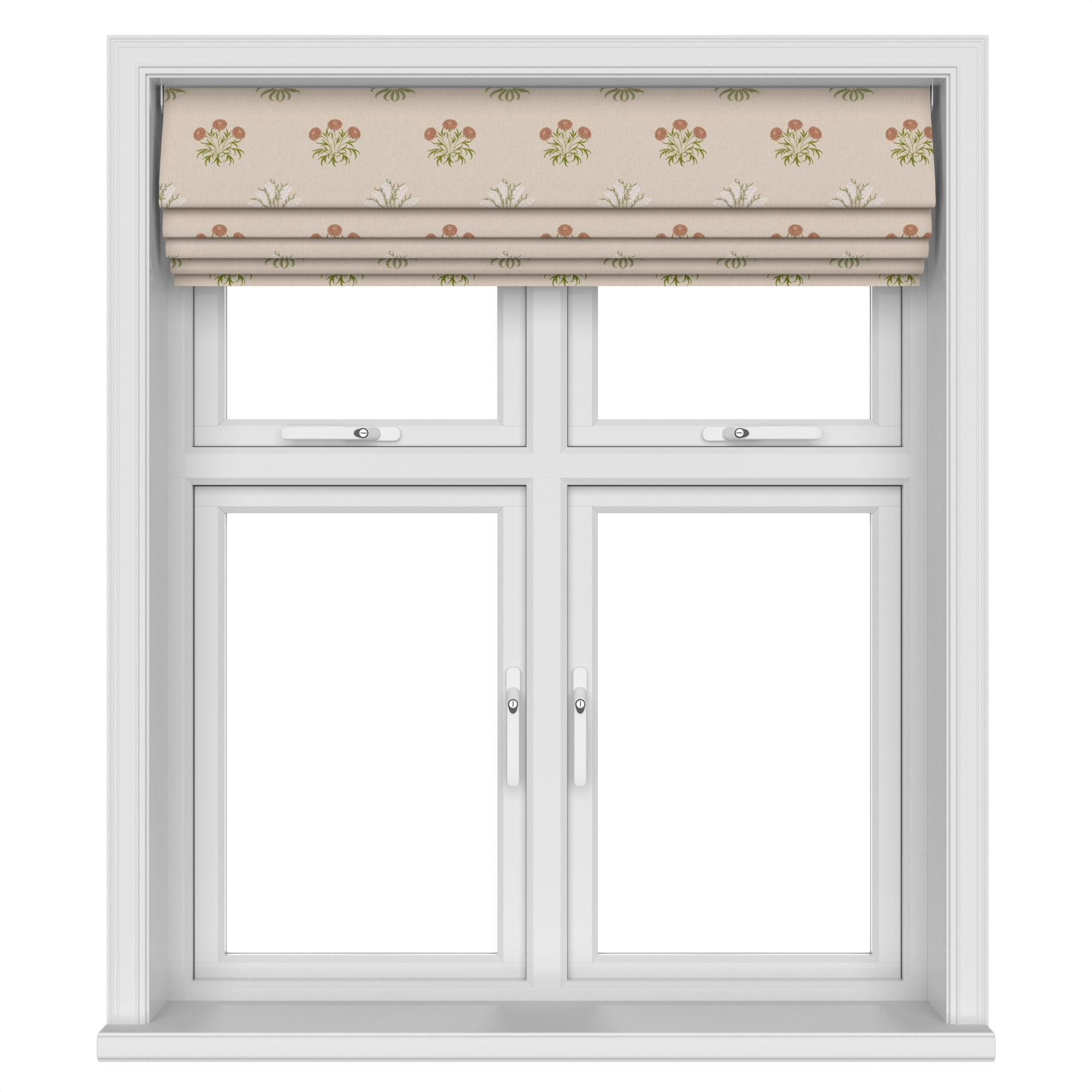 William Morris At Home Lily Flower Embroidery Nettle Motorised - Image 7