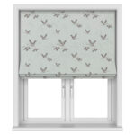 Laura Ashley Animalia Embroidered Pale Duck Egg Motorised