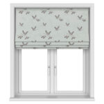 Laura Ashley Animalia Embroidered Pale Duck Egg Motorised