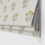 William Morris At Home Lily Flower Embroidery Ochre