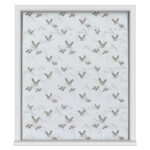 Laura Ashley Animalia Embroidered Silver No Drill