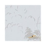 Laura Ashley Animalia Embroidered Silver No Drill