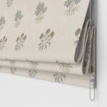 William Morris At Home Lily Flower Embroidery Woad