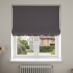 Sara Miller Peony Border Dark Grey