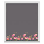 Sara Miller Peony Border Dark Grey