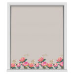 Sara Miller Peony Border Pale Grey