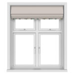 Sara Miller Peony Border Pale Grey Motorised