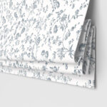 Laura Ashley Aria Dark Seaspray Blue Motorised