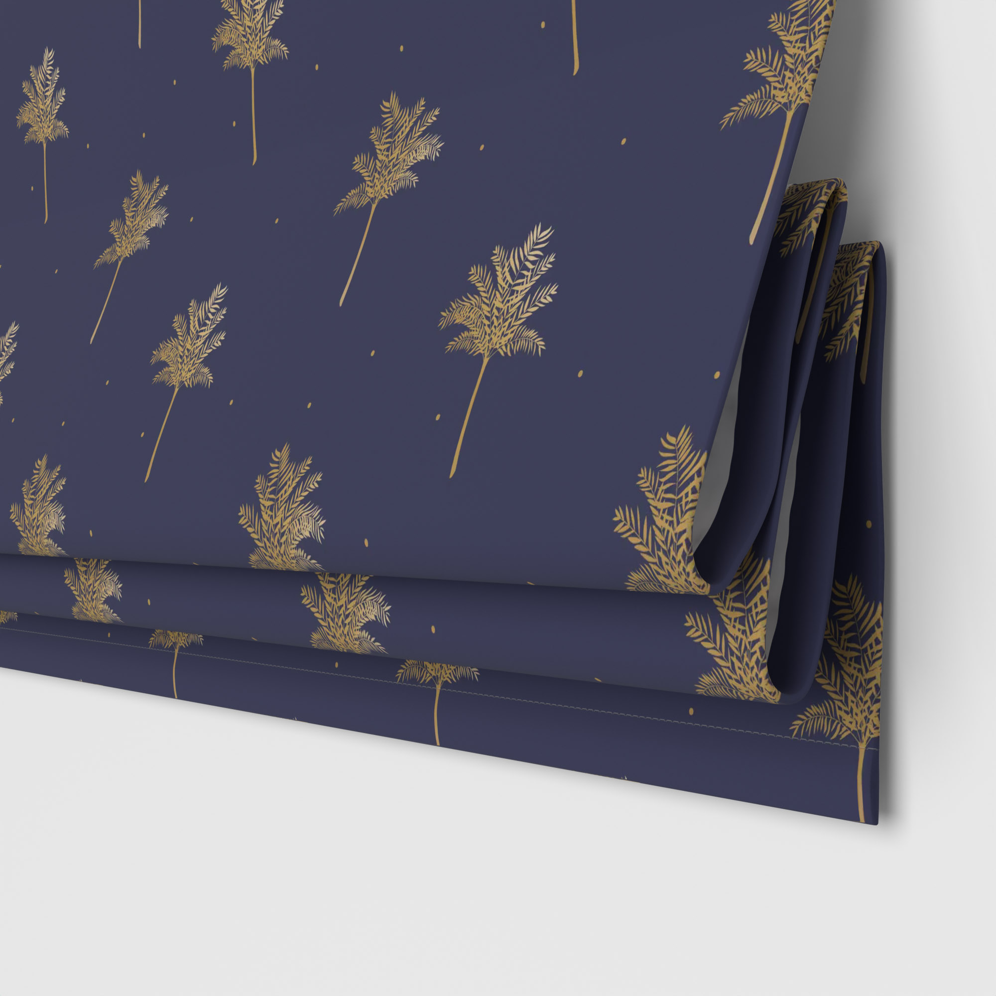 Sara Miller Small Palm Tree Navy Motorised