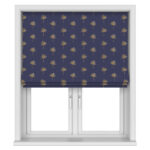 Sara Miller Small Palm Tree Navy Motorised