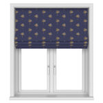 Sara Miller Small Palm Tree Navy Motorised