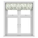 Laura Ashley Autumn Leaves Sage Green Motorised